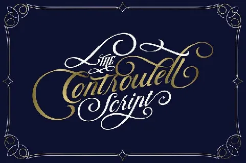 Controwell Victorian Typeface font