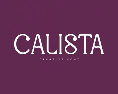 Calista Serif font