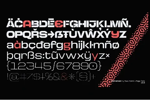 Universo font