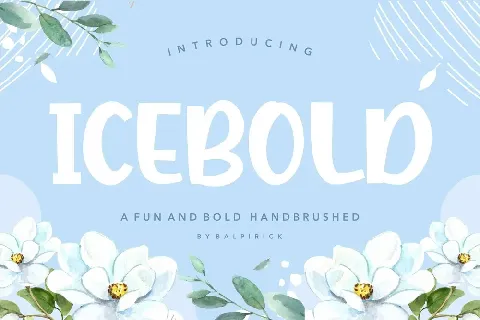 ICEBOLD font