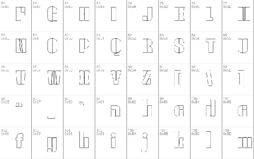 Golvin Six font