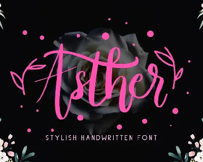 Asther font