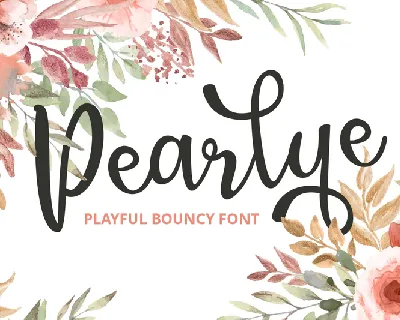 Pearlye font