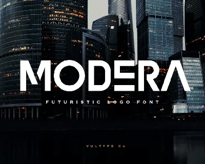 Modera font