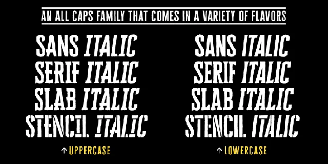 Cheddar Gothic Family font