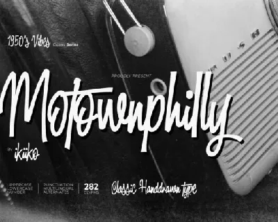 Motownphilly font