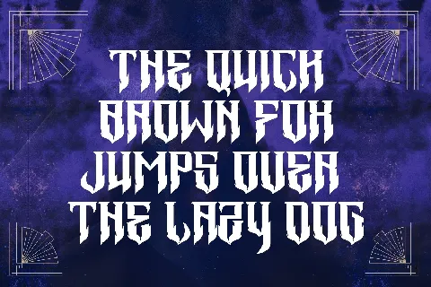 Westa Gothic - Demo Version font