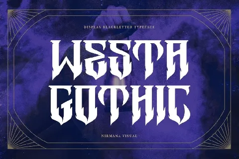 Westa Gothic - Demo Version font