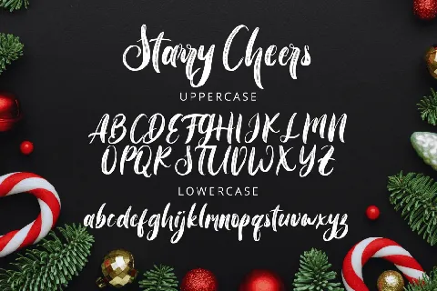 Starry Cheers font