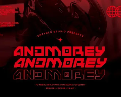 ANDMOREY font