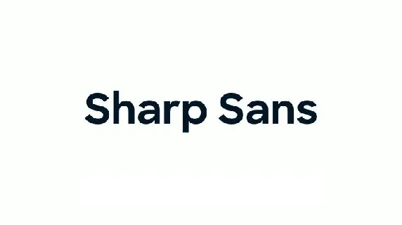 Sharp Sans Family font