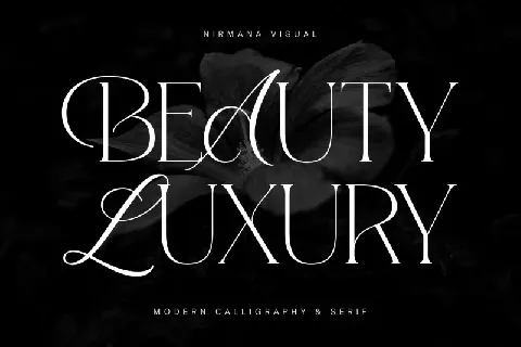 Beauty Luxury font