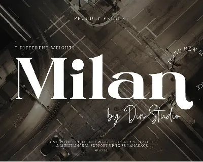 Milan font