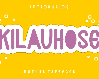 Kilauhose font