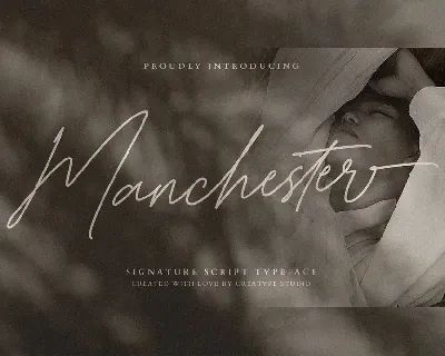 Manchester font