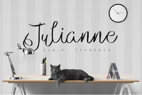 Julianne Script Free font