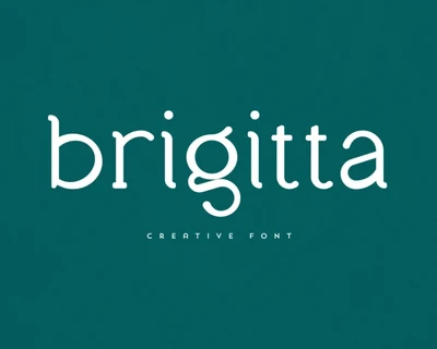 Brigitta font