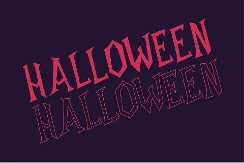 Halloween Kliwones font