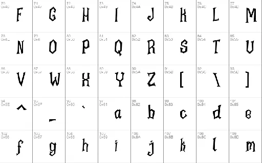 Halloween Kliwones font