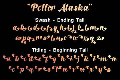 Potter Alaska font