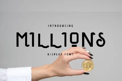 Millions font