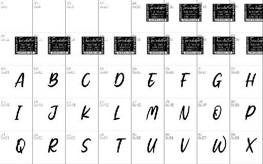 Botany font