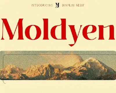 Moldyen font