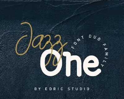 Jazz one Script Duo font