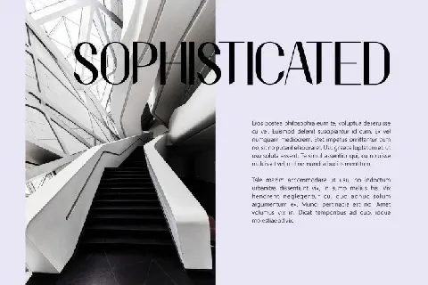 Sophia Sans Serif font