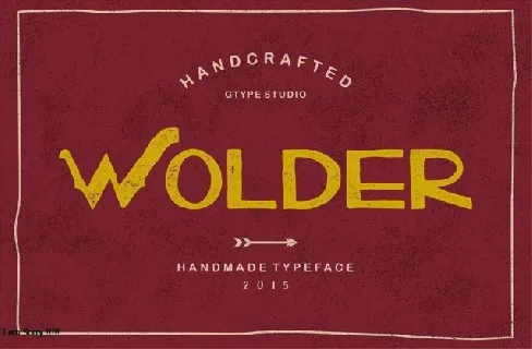 Wolder Display Typeface font