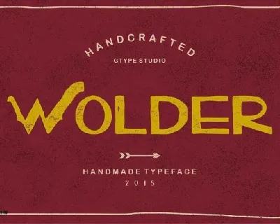 Wolder Display Typeface font