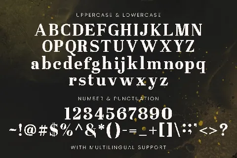 Westerniya Serif font