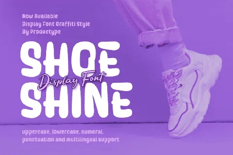 Shoeshine personal font