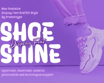 Shoeshine personal font