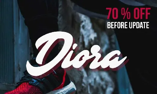 Diora font