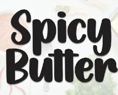 Spicy Butter Display font