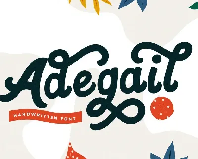 Adegail font