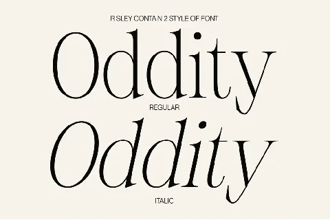 Risley Demo font