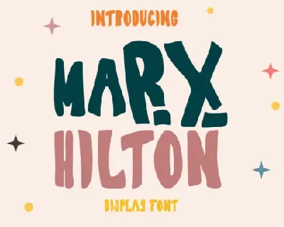 Marx Hilton font