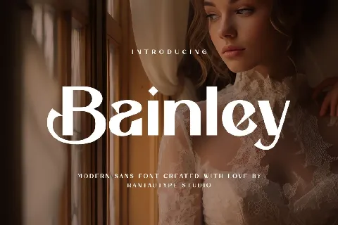 Bainley font