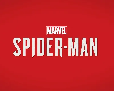 SPIDER-MAN FONT font