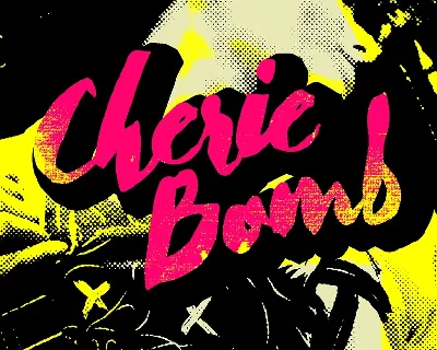 Cherie Bomb Free font