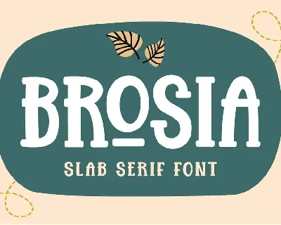 Brosia font