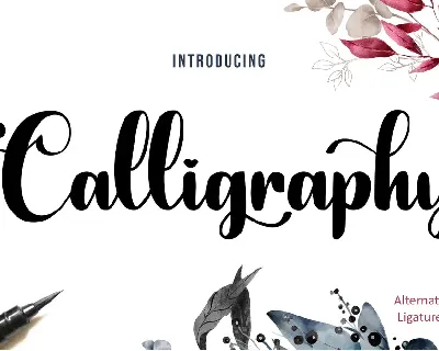Calligraphy Love font
