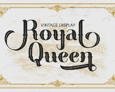 Royal Queen font