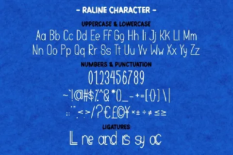 Raline font