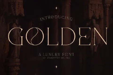 GOLDEN Typeface font