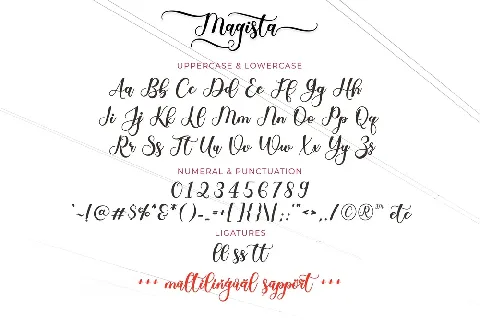 Magista font