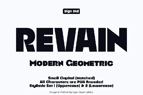 Revain font