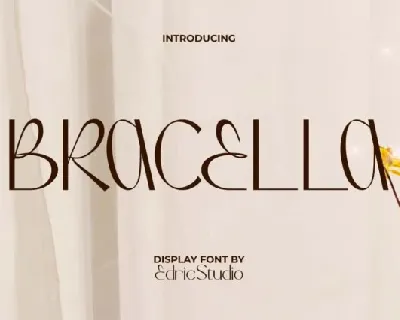 Bracella font